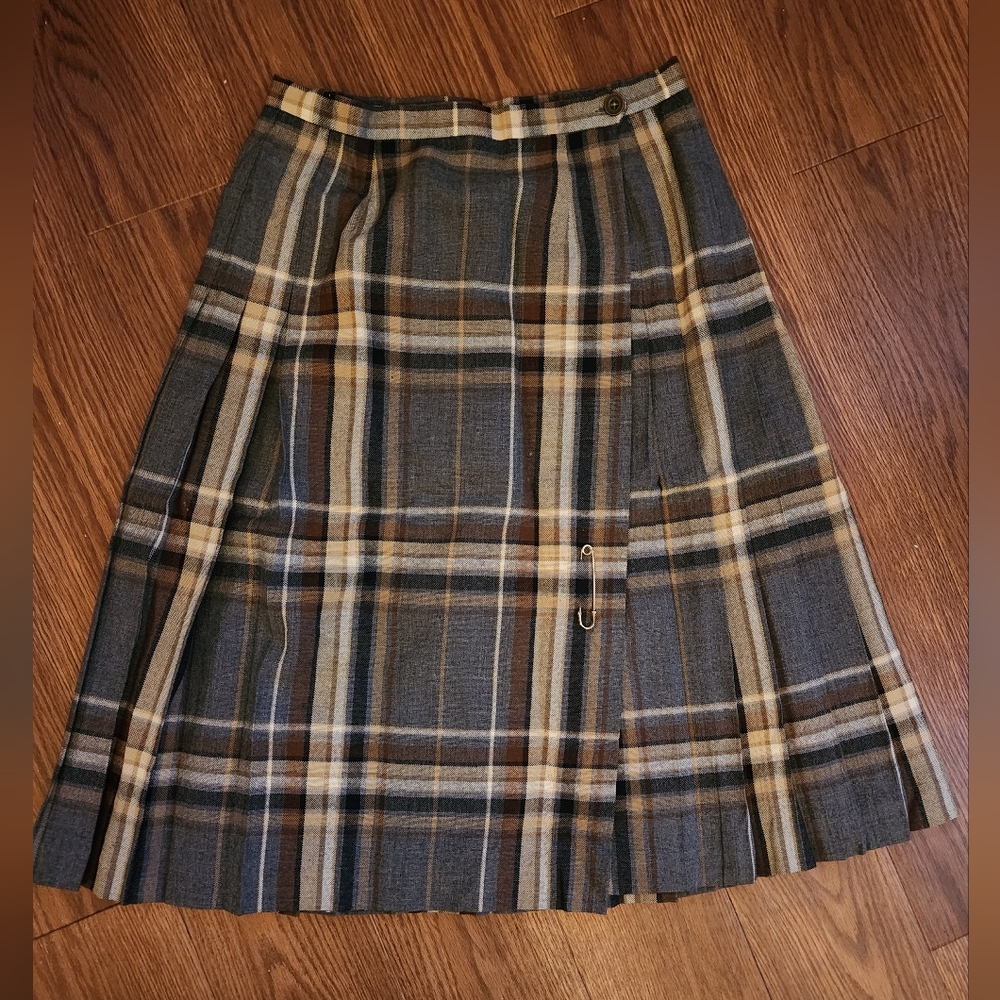 Vintage Sportrite Highland Queen Tartan Kilt Skirt